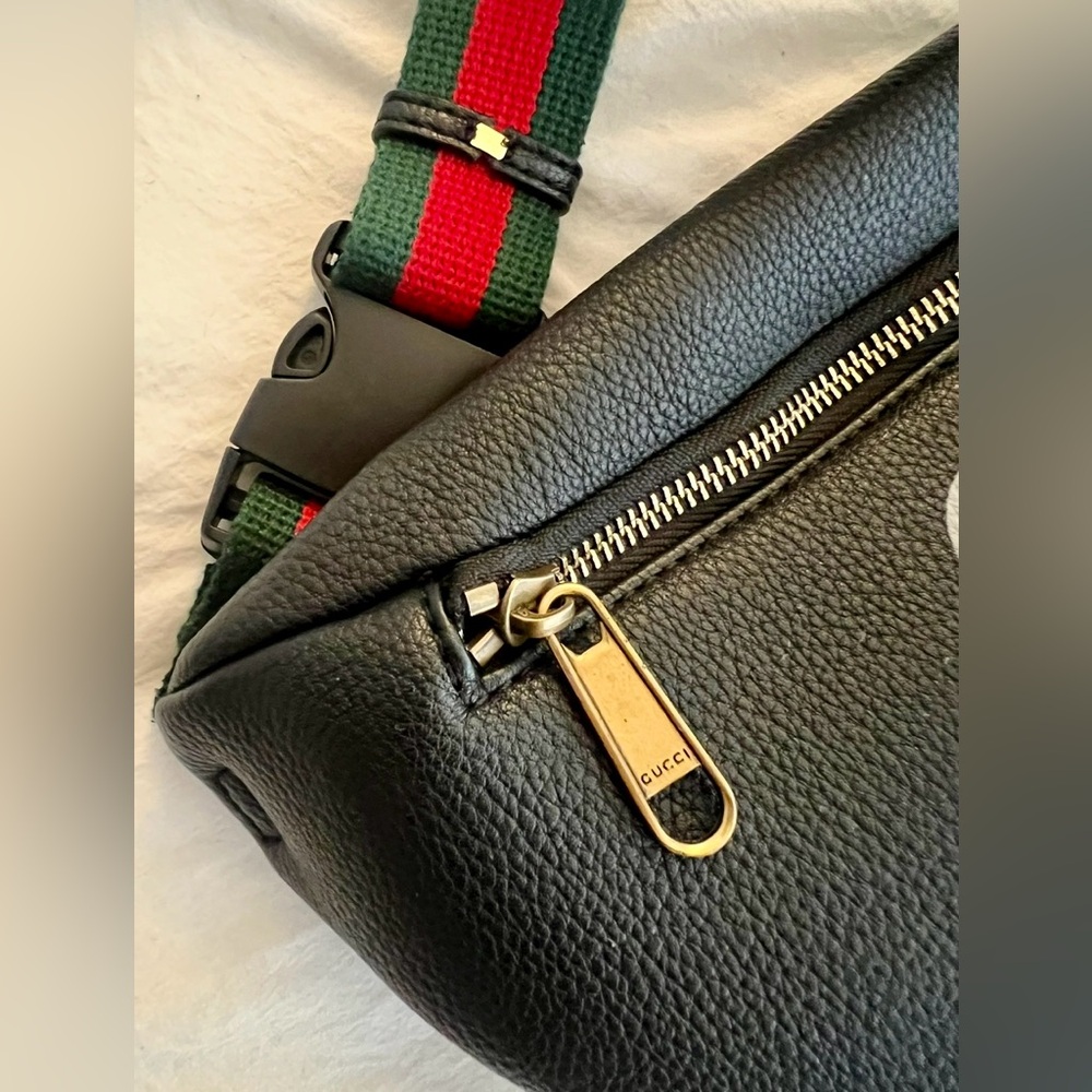 👑✅PRICE FIRM✅ Large Black Fashion Bum Belt Waist Bag. Brand New! - Picture 2 of 16